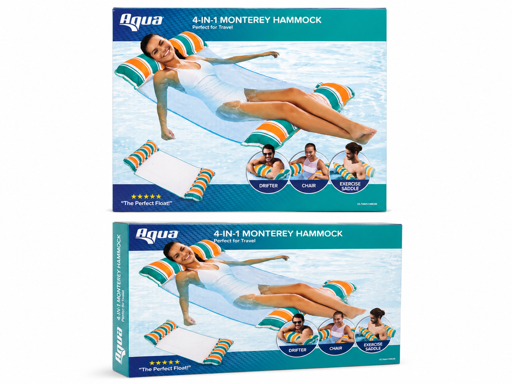 Aqua 4-in-1 Monterey Pool Hammock Float