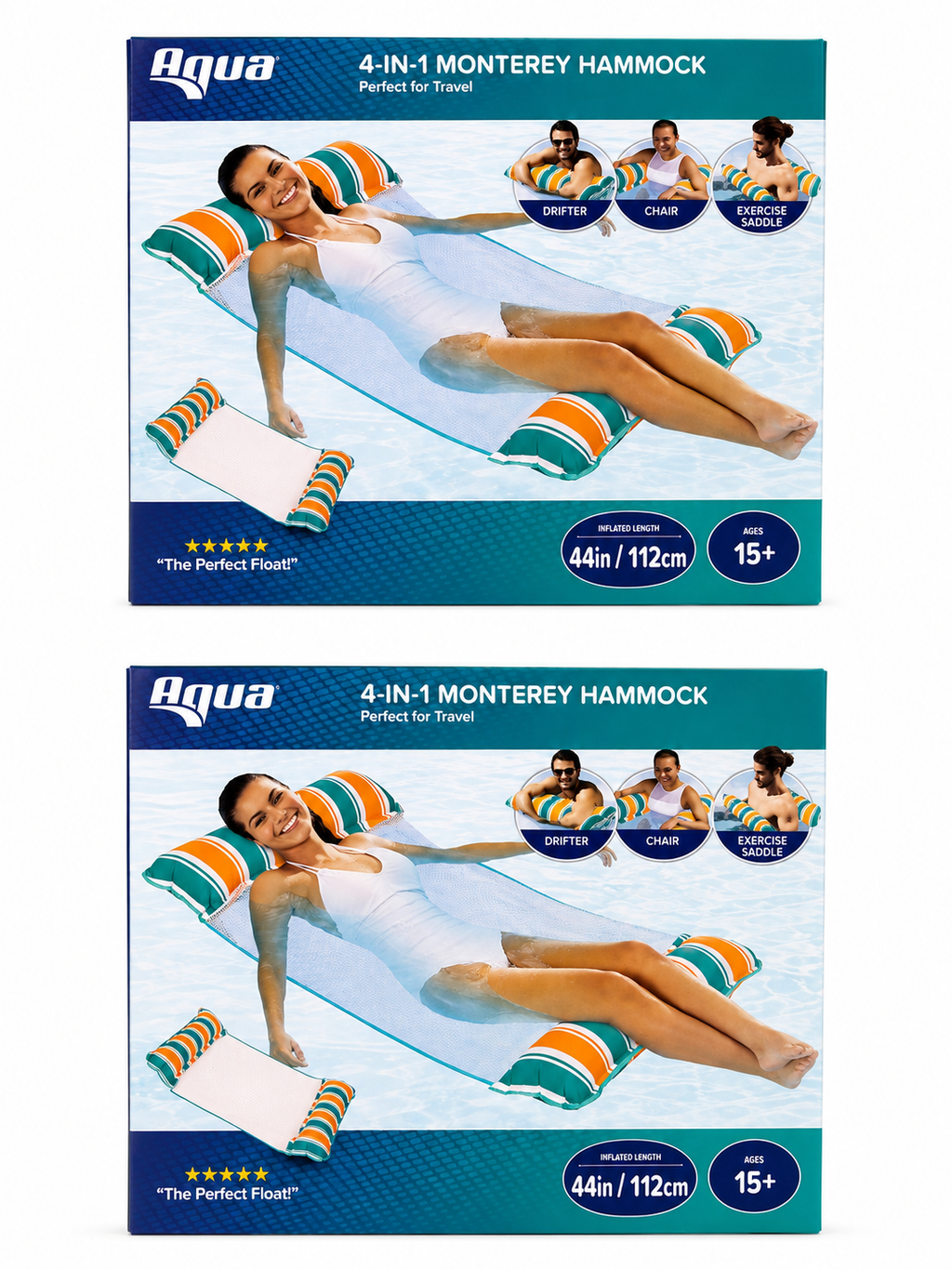 Aqua 4-in-1 Monterey Pool Hammock Float